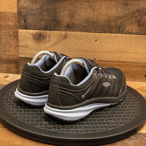 KEEN UTILITY ESD WOMENS ANKLE BOOTS BLACK ALLOY TOE SAFETY WORK SIZE 9.5M - Picture 8 of 9